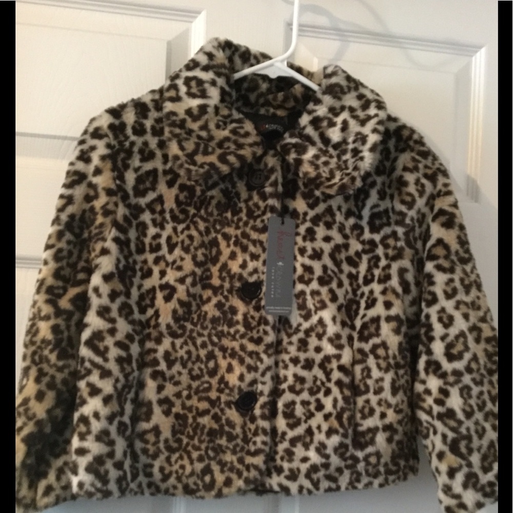 NWT 💨 Heart & Crowns Love Rules Coat (Girl) Small